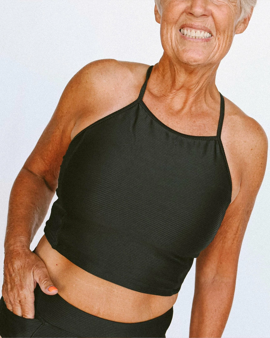 Nani Swimwear Textured Black Midkini 3 Nani Swimwear Textured Black Midkini