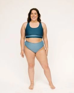 Nani Swimwear Coastal Cut Back Crop 18 Nani Swimwear Coastal Cut Back Crop