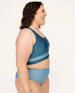 Nani Swimwear Coastal Cut Back Crop 19 Nani Swimwear Coastal Cut Back Crop