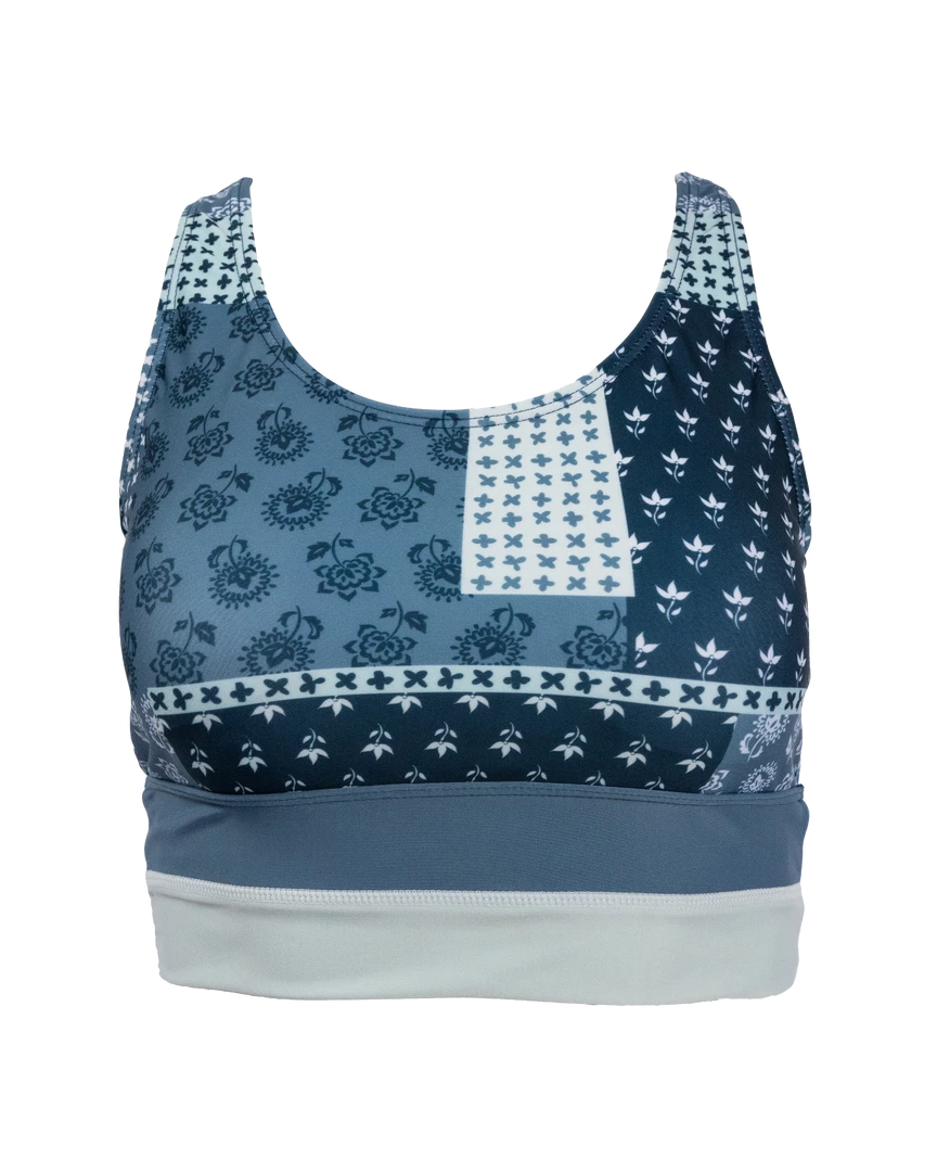 Nani Swimwear Denim Cut Back Crop 6 Nani Swimwear Denim Cut Back Crop