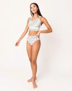 Nani Swimwear Zari Cut Back Crop