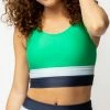 Nani Swimwear Lime Tree Cut Back Crop