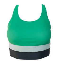 Nani Swimwear Lime Tree Cut Back Crop