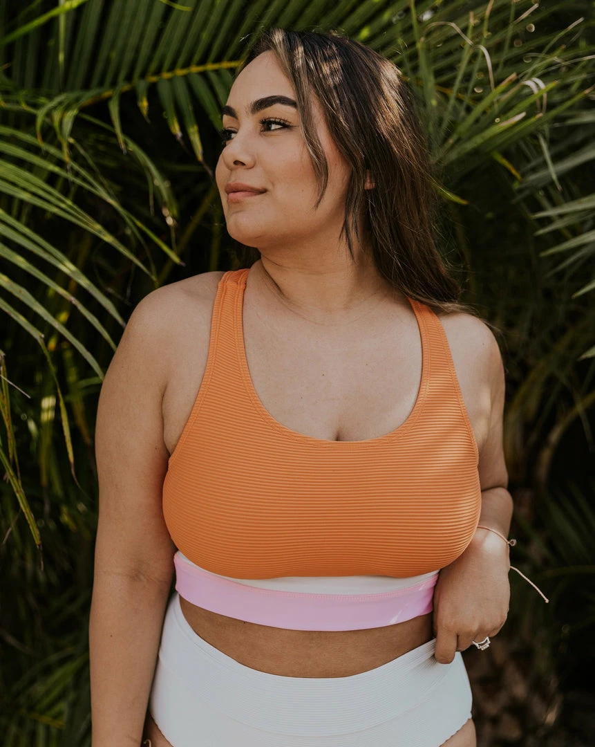 Nani Swimwear Textured Madi Cut Back Crop 3 Nani Swimwear Textured Madi Cut Back Crop