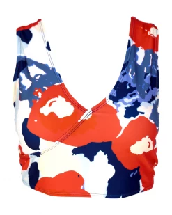 Nani Swimwear Brushed Floral Switch V Crop