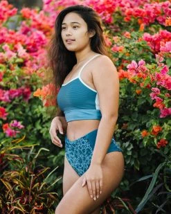 Nani Swimwear Textured Maluhia Shaka Bralette