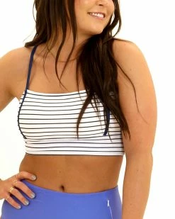 Nani Swimwear Pinstripe Surf Crop 10 Nani Swimwear Pinstripe Surf Crop
