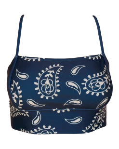 Nani Swimwear Paisley Surf Crop 12 Nani Swimwear Paisley Surf Crop