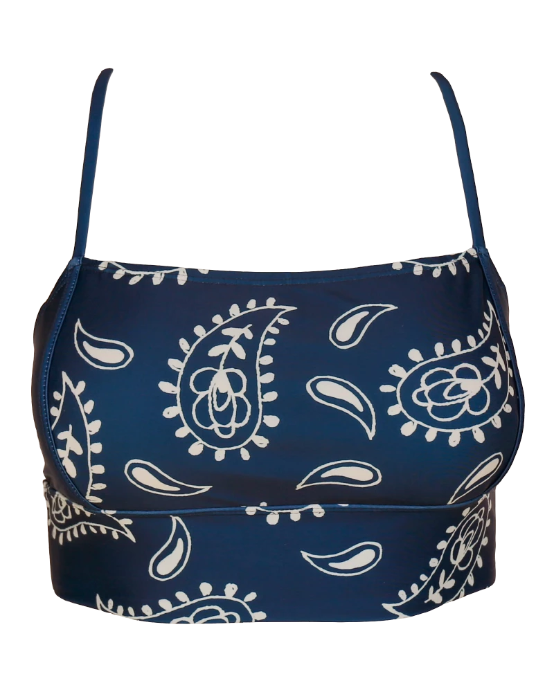 Nani Swimwear Paisley Surf Crop 6 Nani Swimwear Paisley Surf Crop