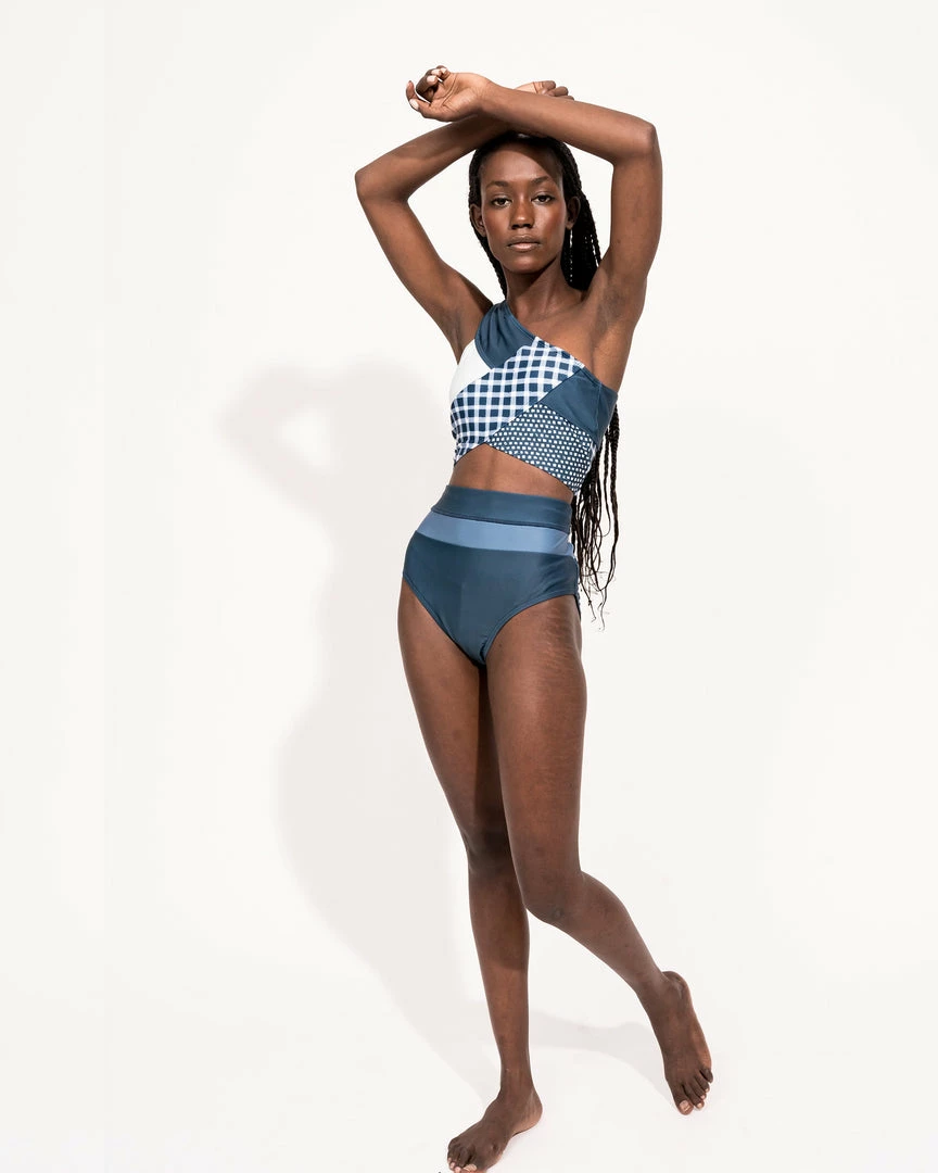 Nani Swimwear Palaka Patchwork Crop 5 Nani Swimwear Palaka Patchwork Crop