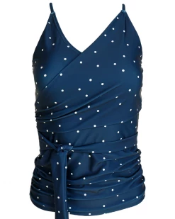 Nani Swimwear Dotted Wrap Tie Tankini
