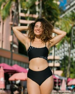 Nani Swimwear Textured Avalon Crossover Bralette