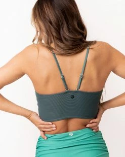 Nani Swimwear Textured Zuri Crossover Bralette