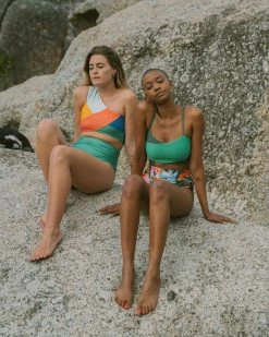 Nani Swimwear Textured Zuri Crossover Bralette