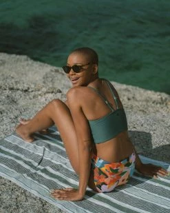 Nani Swimwear Textured Zuri Crossover Bralette