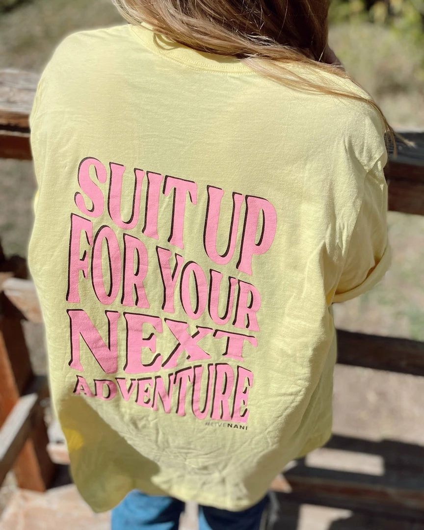 Nani Swimwear Yellow Suit Up T-shirt Active 6 Nani Swimwear Yellow Suit Up T-shirt Active