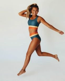 Nani Swimwear Recycled Atlantic Colorblock Bottom 8 Nani Swimwear Recycled Atlantic Colorblock Bottom