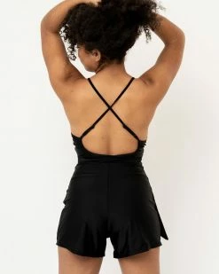 Nani Swimwear Black Swim Romper