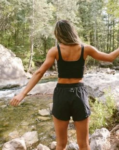 Nani Swimwear Black Laze Crop