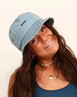 Nani Swimwear Denim Navy Nani Bucket Hat 7 Nani Swimwear Denim Navy Nani Bucket Hat