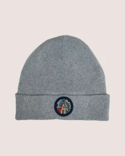 Nani Swimwear Grey Nani Patch Beanie Active