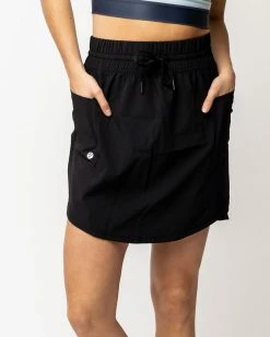 Nani Swimwear Black Hybrid Skirt Active