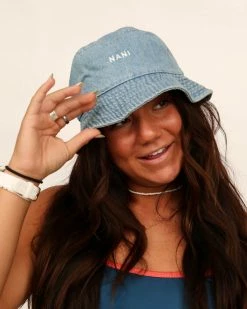 Nani Swimwear Denim White Nani Bucket Hat