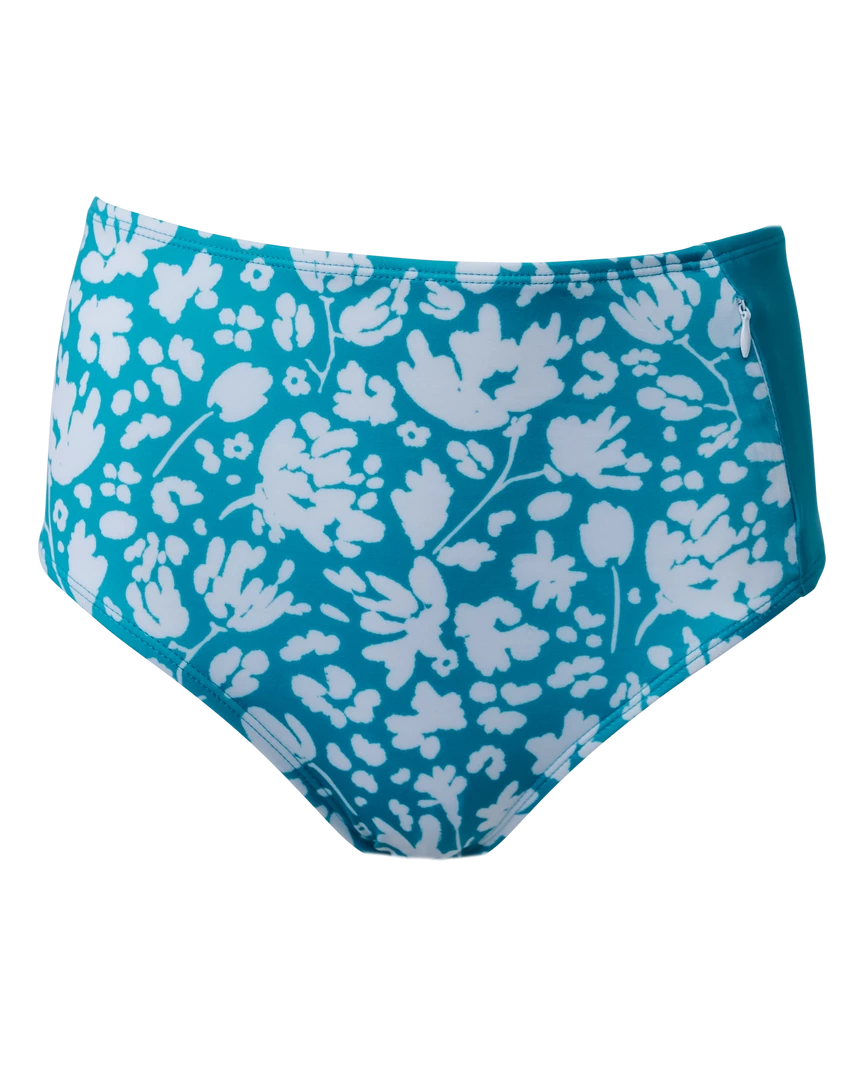 Nani Swimwear Wildflower Zip Pocket Bottom 6 Nani Swimwear Wildflower Zip Pocket Bottom